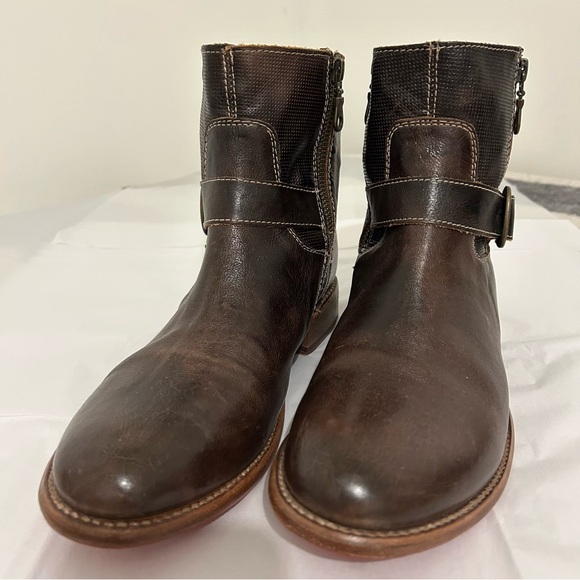 BED STU Becca Lux Leather Ankle Boots - Picture 11 of 15